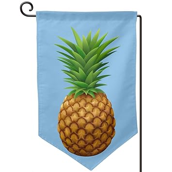 Amazon Com Outdoor Garden Flags Pineapple Picture Lawn Banner