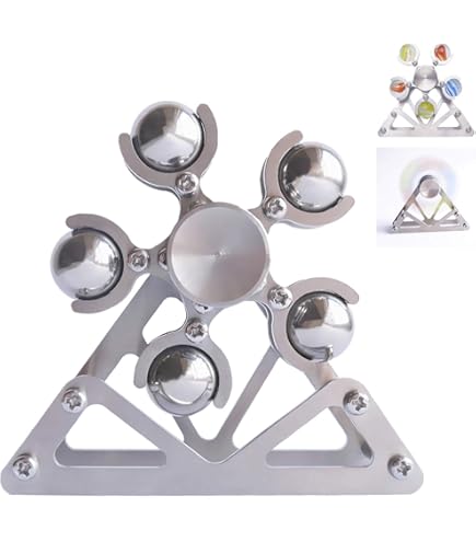 Jouet De Bureau Cinétique à Illusion D'optique Sphère Tournante