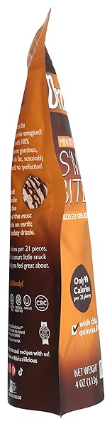 DRIZZILICIOUS S’MORE’S BITES MINI RICE CAKES, 4 OZ