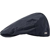 TOP-EX XL/XXL Mens Newsboy Flat Cap - Gatsby Irish Duckbill Cap for Golf Driving Waterproof & UPF 50