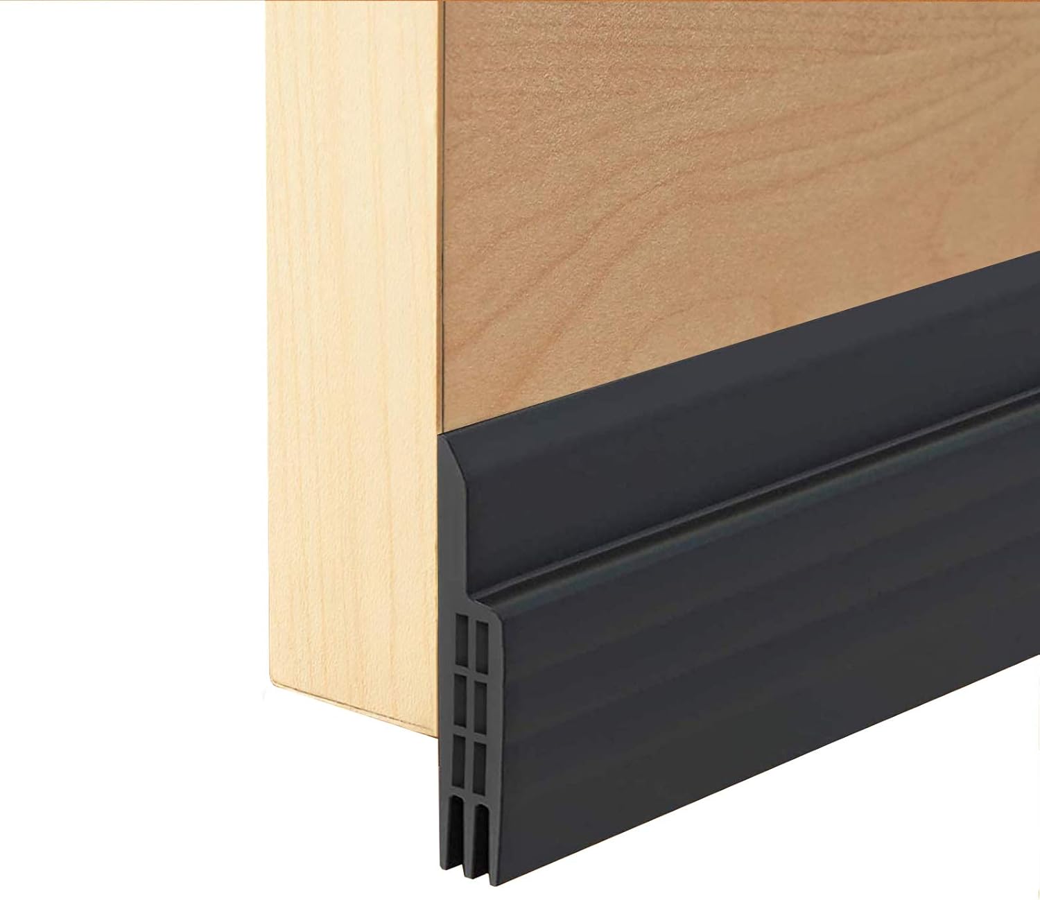 Draft Stoppers - Door Draft Stopper Bottom Seal Strip Weather Stripping Gap Noise Blocker Air Guard Door Sweeps Strong Adhesive, 2