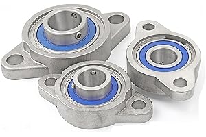 304 Stainless Steel Miniature Seat Bearing 1/5PCS 10MM to 30MM SKFL000 SKFL001 SKFL002 KFL003 SKFL004 SKFL005 SKFL006(SKFL001