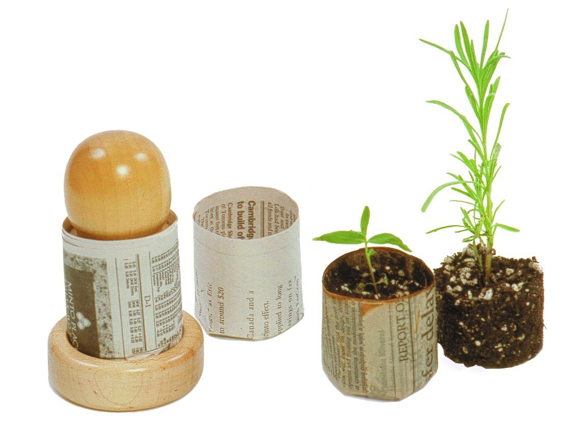 Eco Friendly Plant Pot Pot Maker Makes Biodegradable Plant Pots