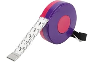 Tape Measure, Retractable Soft Tape Measure Dual Sided Flexible Ruler for Sewing Tailor Body Waist Chest Arms LegsLevels