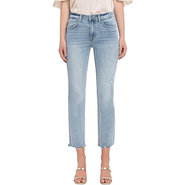 RED BUTTON デニム Red Button Jimmy Sustainable Light Blue Jeans (as1