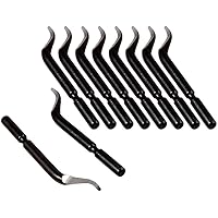Lame Per Sbavatura BK3010 S150 – Set Da 10 Pezzi, Per Metall0, Plastica E Legno, Senza Manico