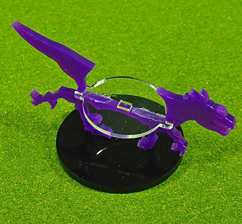Purple Raptor, Character Mount Marker, 50mm Base (1)