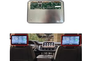 TEPHNF 85100044 12.6" LCD Display in Rear Entertainment TV Headrest Back SEAT TV for 2021-2023 Chevy Suburban GMC Yukon XL Cadillac Escalade 2021-2024