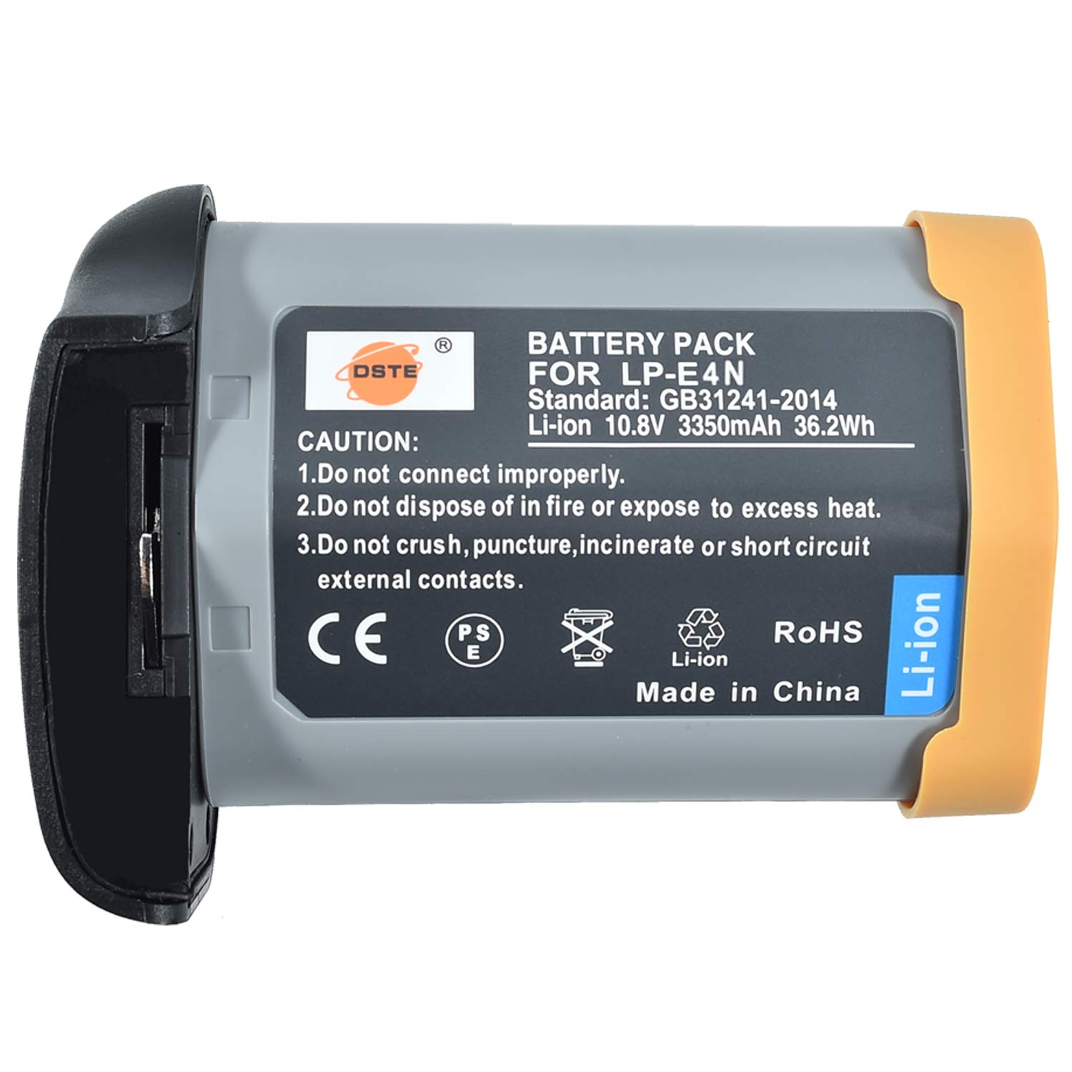DSTE® LP-E4N LI-ION Compatible Battery for LP-E19 Canon EOS-1D X Mark II, EOS-1D X, EOS-1D Mark IV,EOS-1Ds Mark III,EOS-1D Mark III Camera