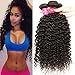 Klaiyi Hair 10A Brazilian Curly Hair Weave 3 Bundles 12 14 16Inch Virgin Human Hair Extensions Unprocessed Natural Color 95-100g/pc