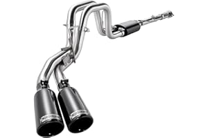 SPBREW Cat Back Exhaust System Kit Fit for 2011-2014 Ford F-150 Raptor 6.2L Stainless Steel Performance Cat-Back Side Exit Sp