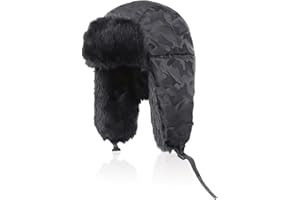 WISEPRO Winter Trooper Trapper Hat for Men and Women, Warm Winter Hats Ear Flap Hat