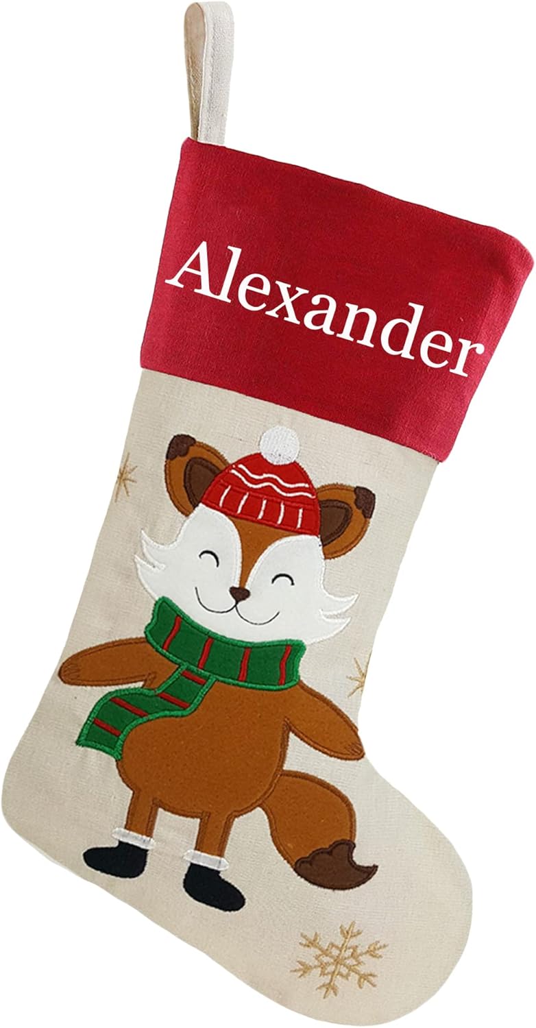 Stockings & Holders - DearSun Personalized Christmas Stocking, 18