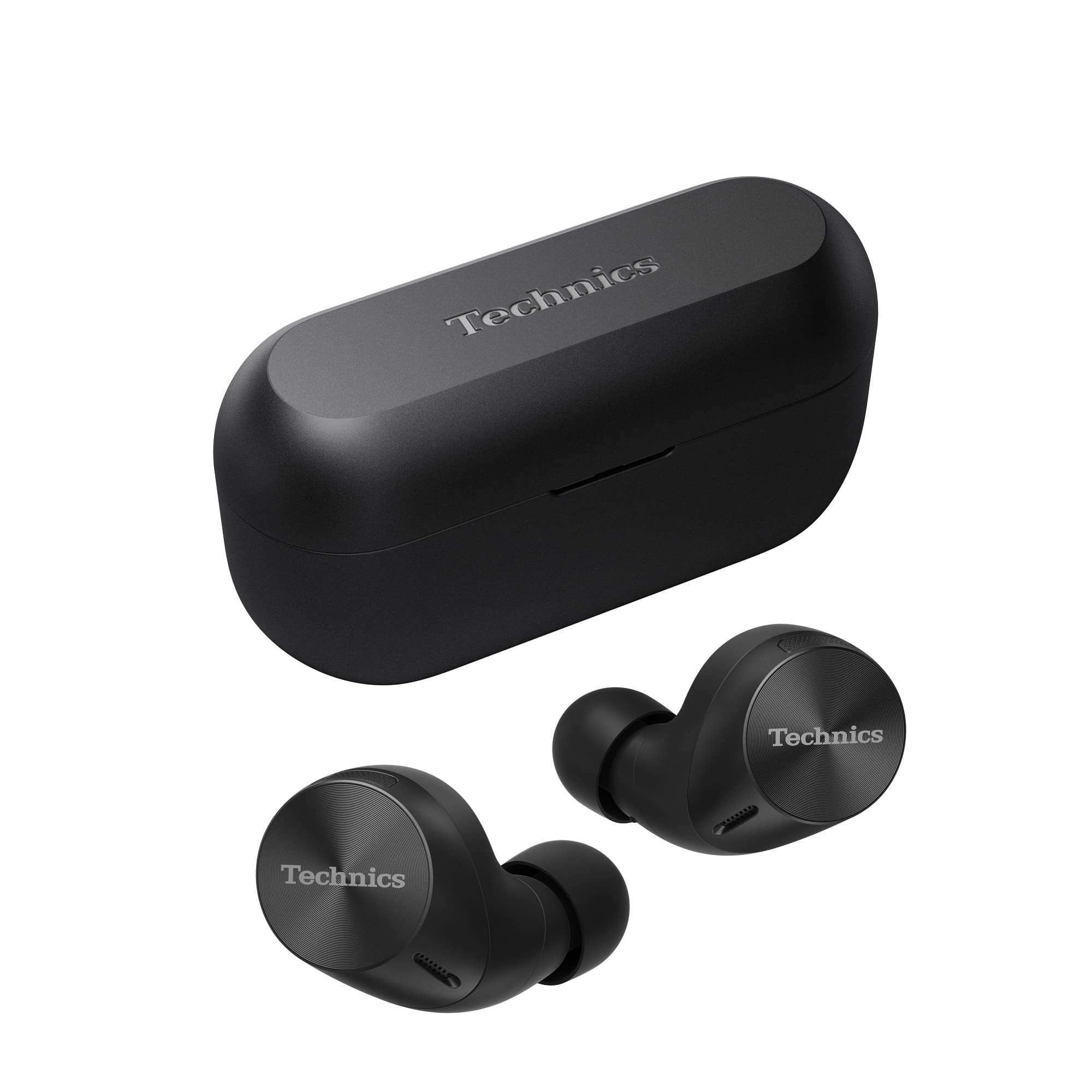 Technics EAH-AZ60M2 Wireless Earbuds with Noise Cancelling, 3 Device Multipoint Bluetooth, Comfortable In-Ear headset, Wireless Charging, Black — image 1
