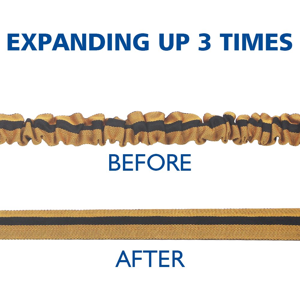 Green Land Expandable Garden Hose with 9 in 1 Spray Nozzle Double Latex Core, Solid Brass Connector for Watering Plants, Auto Wash, Cleaning Patio Garage - 100 Feet, Orange