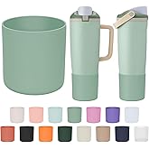 Silicone Higher Boot Compatible with Owala 30oz & 40oz FreeSip Sway Bottles & Tumblers, Large Protection Anti-slip Bottom Cover Sleeve for Freesip Sway Tumbler and Bottle