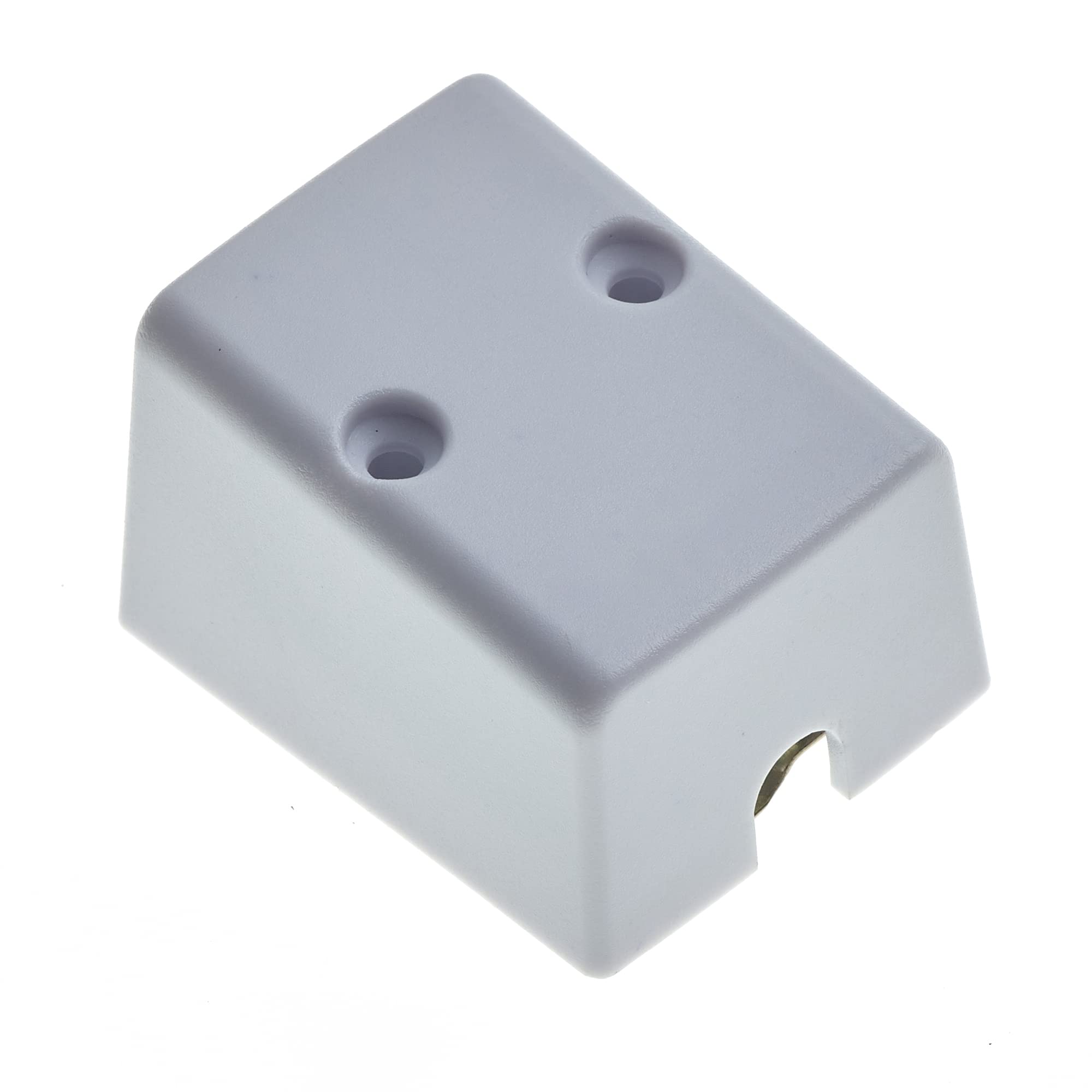 Coaxial Surface Mount Outlet Box For TV Aerial Connection | Single Non-Isolated Electrical Box For Satellite Cable
