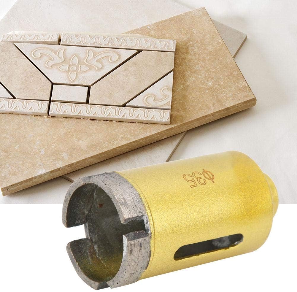Diamond drill, diamond hole saw, angle grinder, hole opener for marble ceramic tiles wall glass (35 mm), 35mm - Image 5