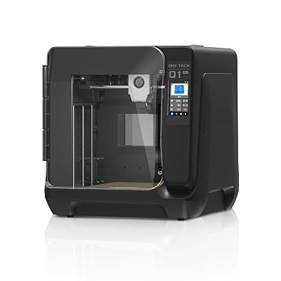 QIDI Q1 Pro 3D Printer, 600mm/s High-Speed Fully Auto Leveling 3D Printers with Camera, 60℃ Chamber Heat, 350°C Print Support Carbon Fiber Filament, Tangle Detection, Printing Size 9.65"x9.65"x9.45"