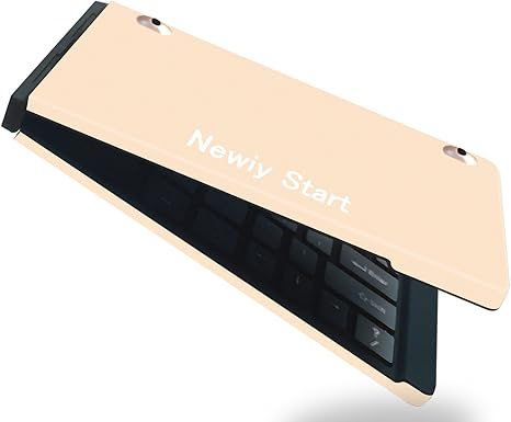 Amazon Newiy Start ワイヤレスキーボード Bluetooth 折りたたみ 薄型 スマホ タブレット Usb有線対応 デュアルモード キーボード Ns Kbd Gold Newiy Start パソコン用キーボード 通販