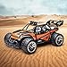 Remote Control Car,High Speed Off Road Monster RC Truck - 1/16 Scale 2WD 2.4Ghz Radio Controlled Electric Truggy - Best Christmas Gift for Kids and Adults(Orange)
