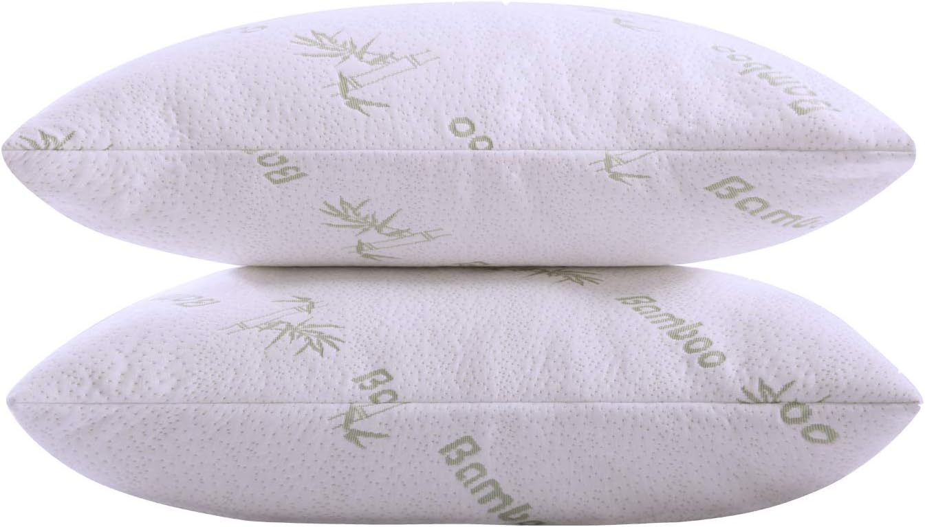 100% Cotton Sateen Set of 4 18"x18" Bedding Throw Pillows Insert cushions Bed & Couch Pillows White Washable Pillow Sham Down Alternative Polyester Fill Square Form Polyester (Pillow Insert, 18x18): Home & Kitchen