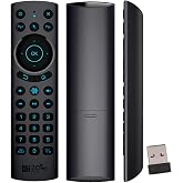 G20BTS Plus Wireless Bluetooth 5.0 Voice Backlit Remote Control Support 2.4G USB Gyroscope IR Learning Remote Control for Android TV Box(G20S Pro Plus)