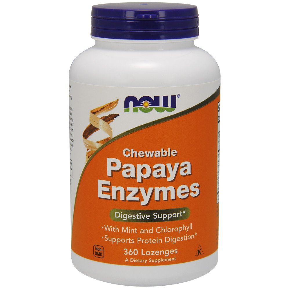 Puritan's Pride Chewable Super Papaya Enzyme Plus180