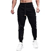 Fioboc Weekend Performance Joggers for Men Sweatpants with Zipper Pockets Athletic Jogger Mens Workout Pants M-3XL