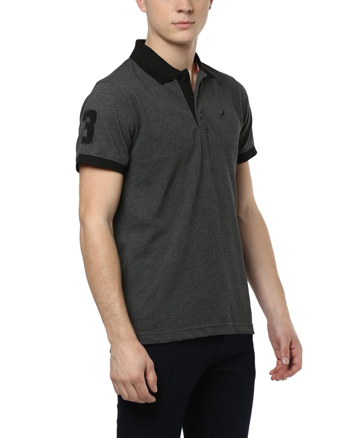 american crew men's cotton & polyester blend polo t-shirt