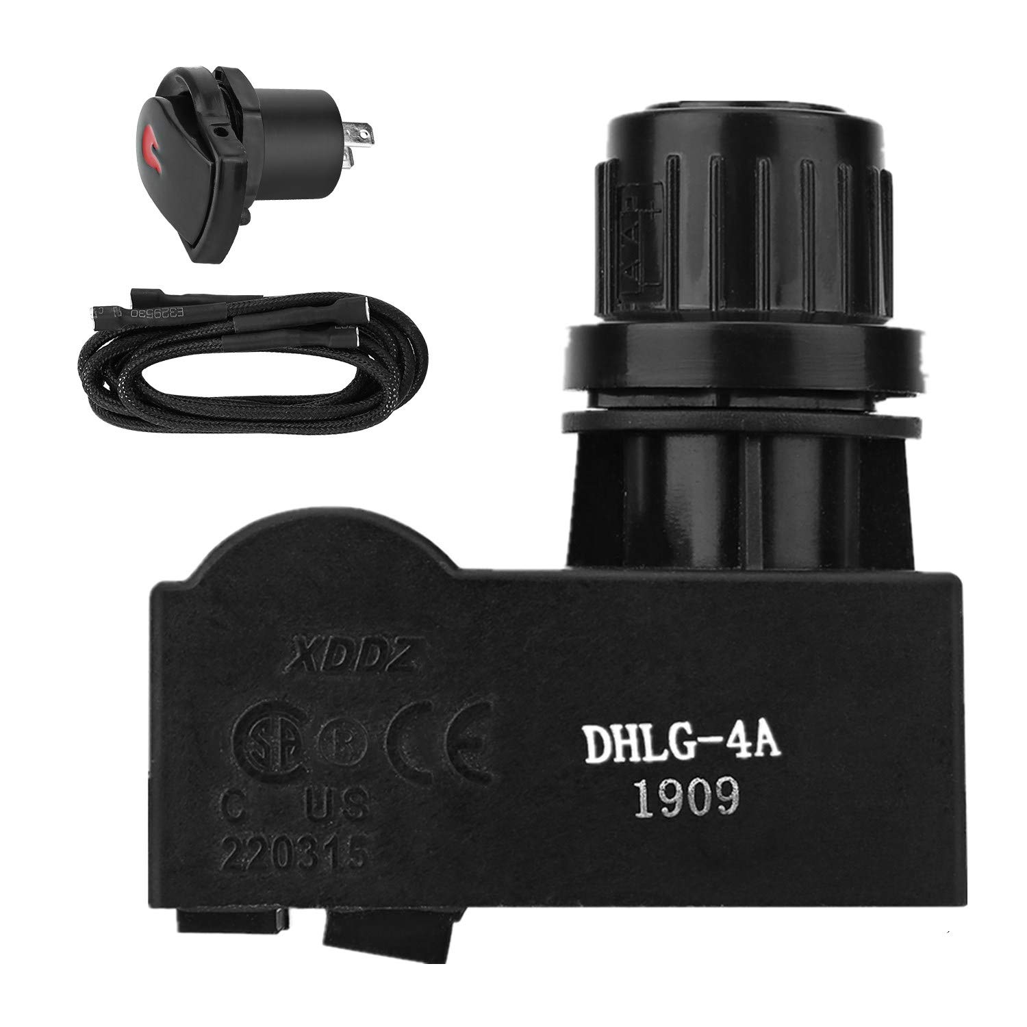 Photo 1 of DcYourHome Electronic Igniter Kit Replacement for Char-Broil G511-0055-W1 and Other Char-Broil Models,incl. Ignition Module Ignitor-4 Outlets, and Electronic Ignition Switch/Button