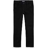 The Children's Place girls Uniform Skinny Chino Pants, Black, 6 Slim US