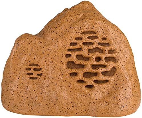 Factory Buyouts 8" 2-Way Outdoor Weatherproof Acoustic Rock Speaker System Sandstone Finish