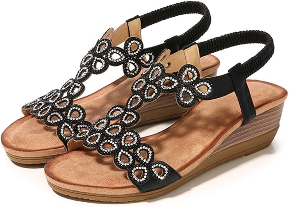 Women's Jenie 9 Leopard Print Wedge Heel - Sears | Leopard print wedges, Print wedges, Wedge heels