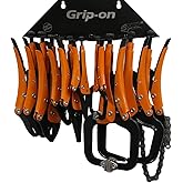 Grip-On 10 Piece Essential Locking Pliers and Clamp Set | Straight & Curved Jaws, Long Nose, Wire Cutter & C-Clamps | Premium