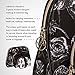 Adrienne Vittadini Cosmetic Makeup Bags: Compact Travel Toiletry Bag Set in Small, Medium and Large for Women and Girls - Black and Pink Hex