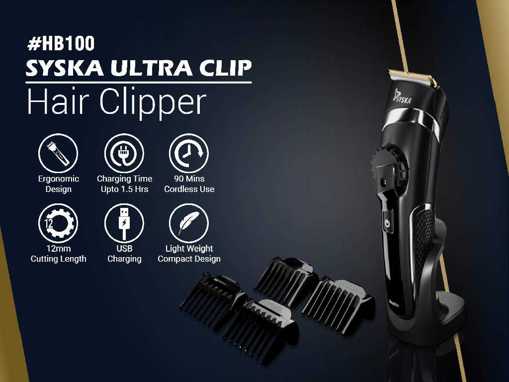 syska hb100 ultraclip