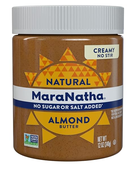 MARANATHA NATURAL CREAMY ALMOND BUTTER, GLUTEN FREE NUT...