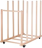 Somime Extra Large Art Canvas Storage Rack, Art