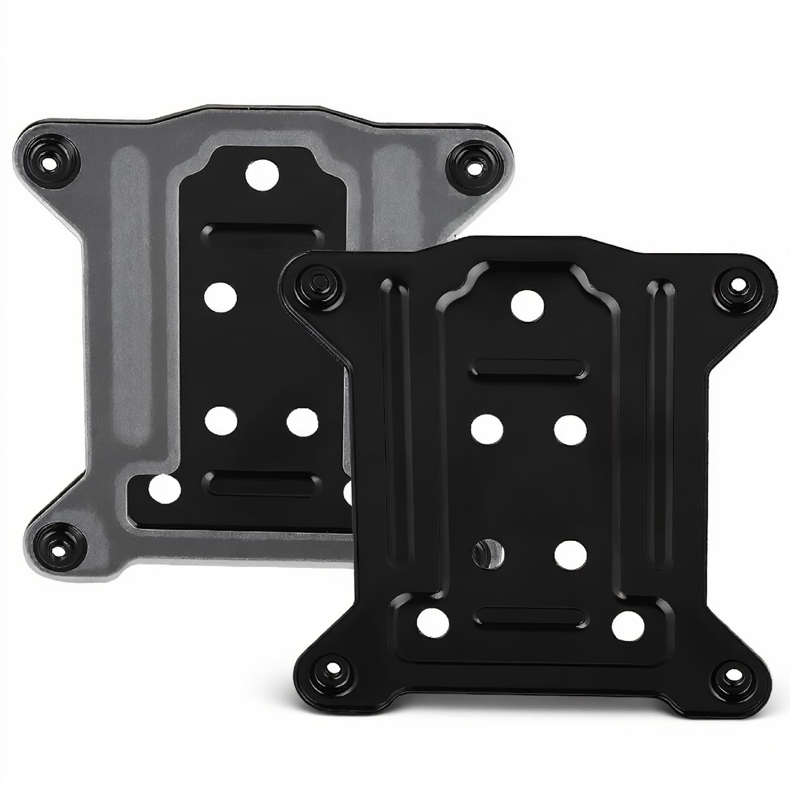 CPU Heatsink Bracket,CPU Heatsink Bracket Backplane Backplate Back Sheet Iron Plate,CPU Heatsink Bracket Motherboard CPU Fan Cooling Mounting Sheet Plate for 1150/1151/1155/1156