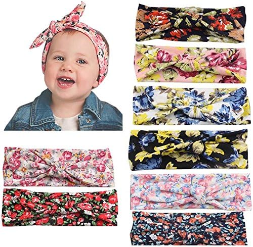 Defitck Baby Headbands Girls Newest Turban Head Wrap Knotted Hair Accessorie Band