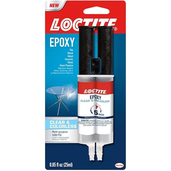 Loctite Metal And Concrete Minute Epoxy Grey Syringe (each), 53 OFF