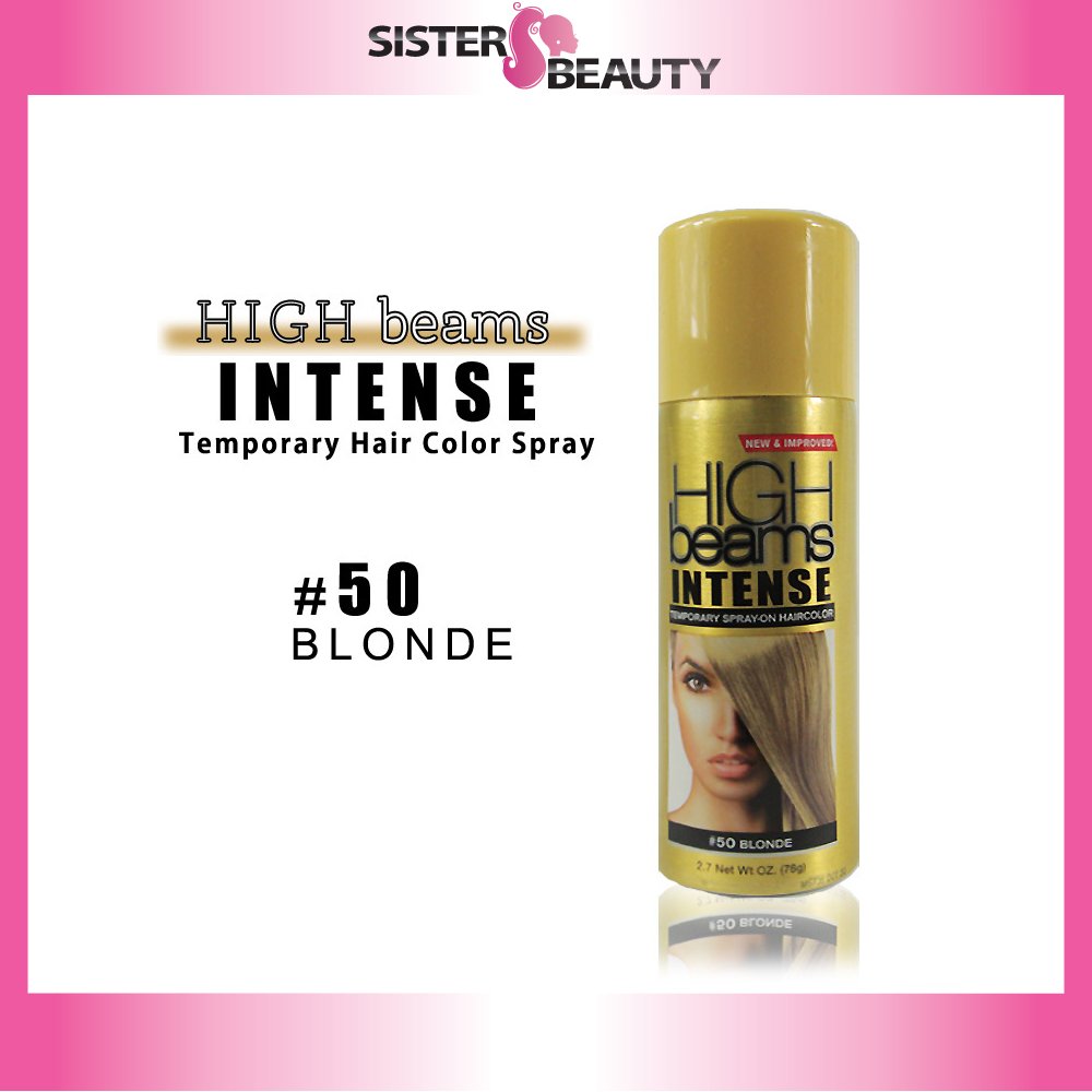HIGH BEAMS Intense Temporary SprayOn Haircolor 50 BLONDE