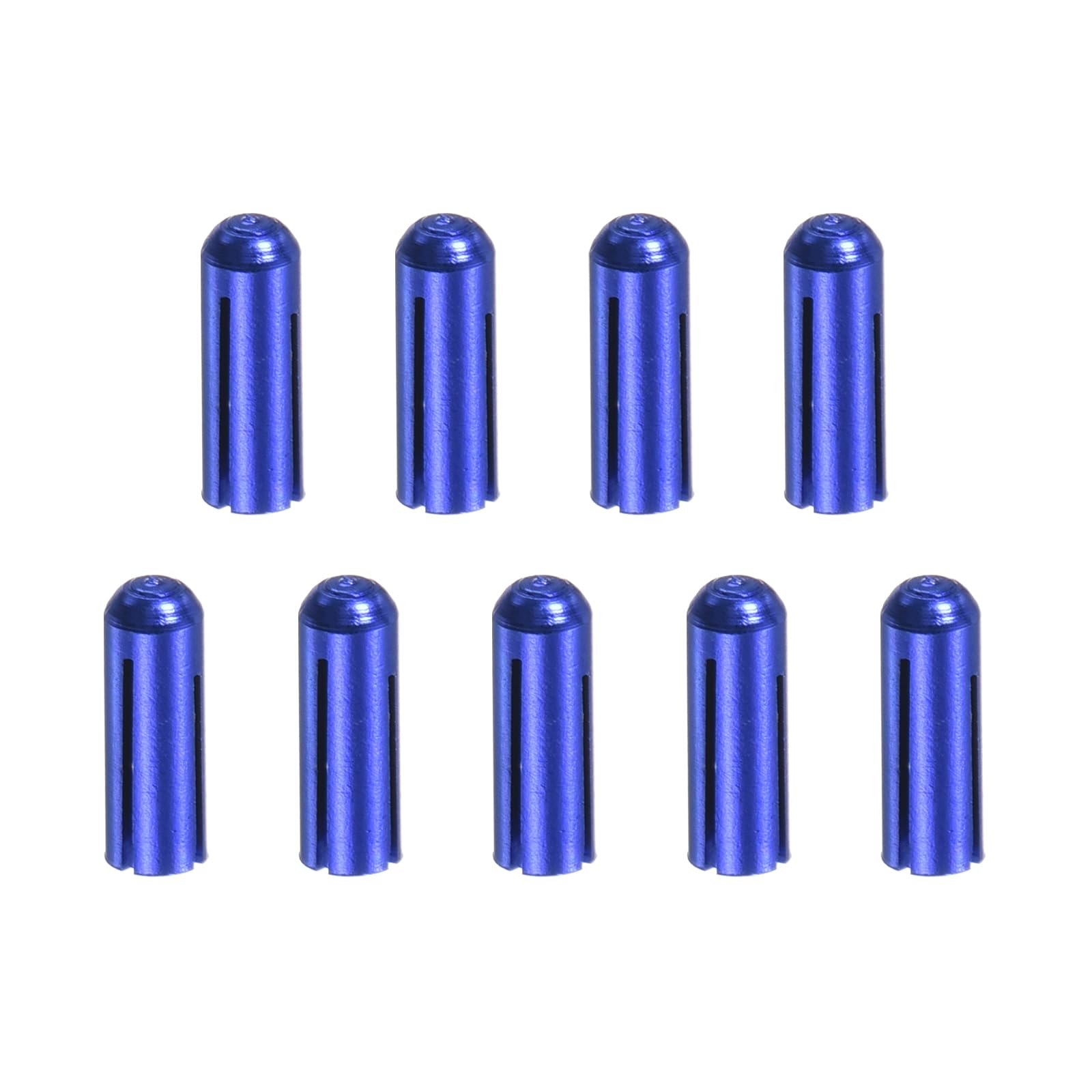 M METERXITY 9 Pack Dart Flight Protectors - Aluminum Dart Accessories, Apply to Darts Games/Party/Entertainment Blue