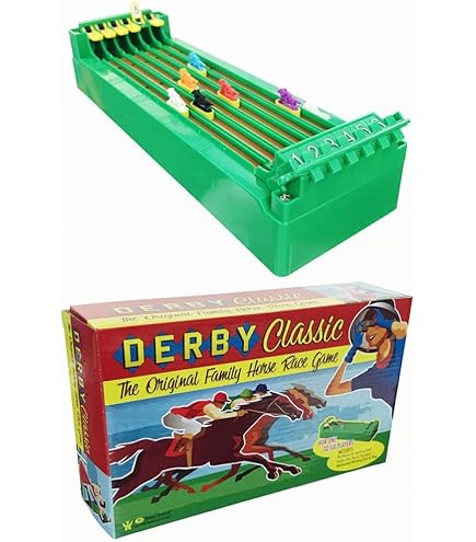 Amazon.com: WM Desktop Derby 6-Horse Racing Game - 10