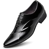ZRO Men's Lace Up Formal Modern Oxford Dress Shoes