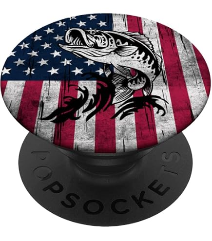 Camo American Flag PopSockets PopGrip: Swappable Grip For Phones & Tablets