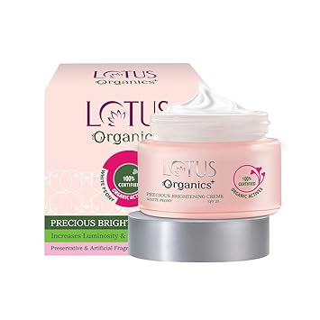 Lotus Organics+ Precious Brightening Cr