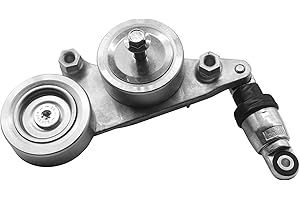 GLOCRORET 39092 Drive Belt Tensioner Assembly with Pulley Fit for Honda Accord 2008-2010, Pilot 2006-2011, Odyssey 2005-2010, Accord Crosstour 2010, Replace 49439 89390 31170R70A01