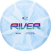 Latitude 64 Retro Burst River, Straight Fairway Driver, Blue, 170g | Disc Golf Fairway Driver, Easy-to-Throw Disc Golf Driver for Beginners, Straight Flying, Frisbee Disc